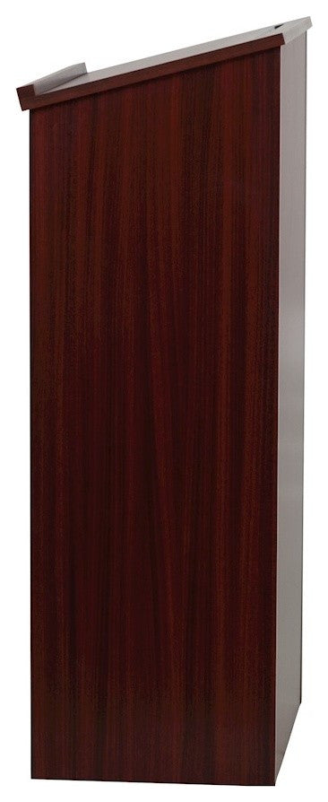 Stand-Up Wood Lectern in Mahogany