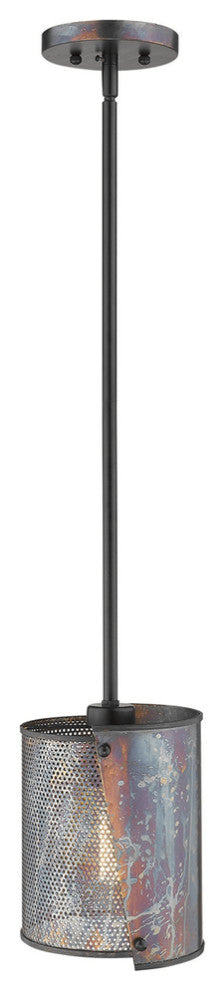 Ryker 1-Light Bronze Patina Pendant