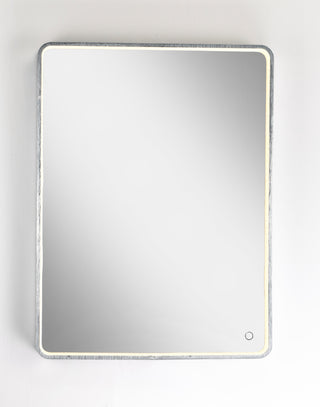 ET2 24" x 31.5" Rectangular LED Mirror E42014-90AL, Brushed Aluminum