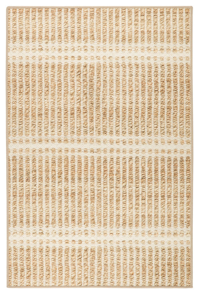 Dash & Albert Arbor Natural Machine Washable Rug, Natural, Runner-2'6" x 8'