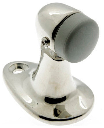 Genuine Solid Brass Large Stop "Gooseneck", Bright Nickel