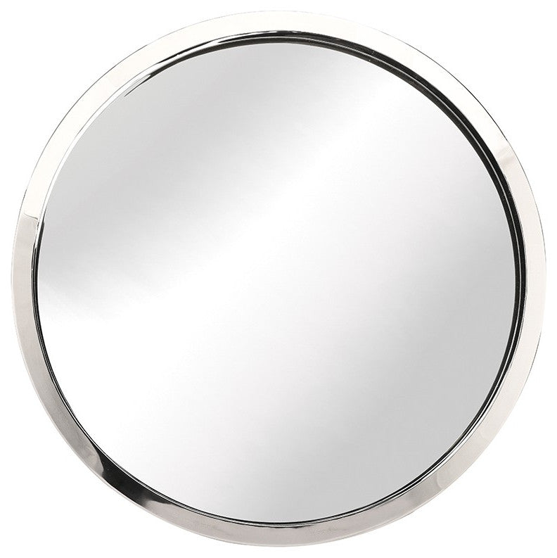 Julia Silver Metal Wall Mirror