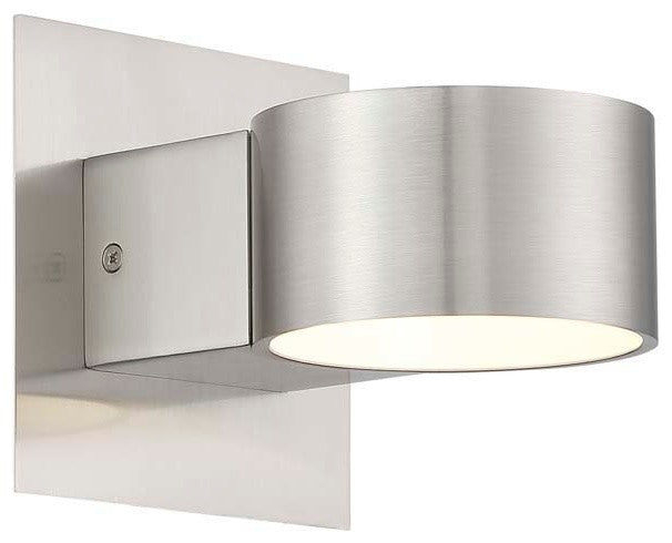 Lacapo LED Wall Sconce, Satin Nickel
