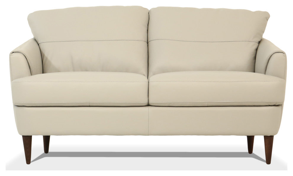 ACME Helena Loveseat, Pearl Gray Leather