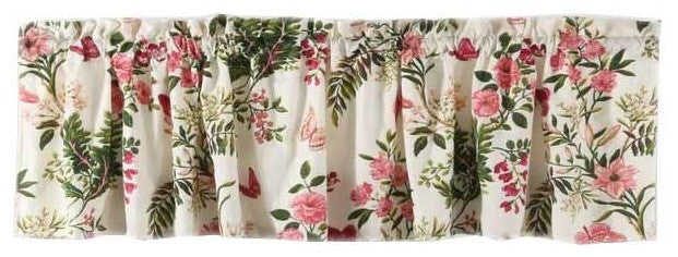 Greenland Home Butterflies Window Valance, Multi