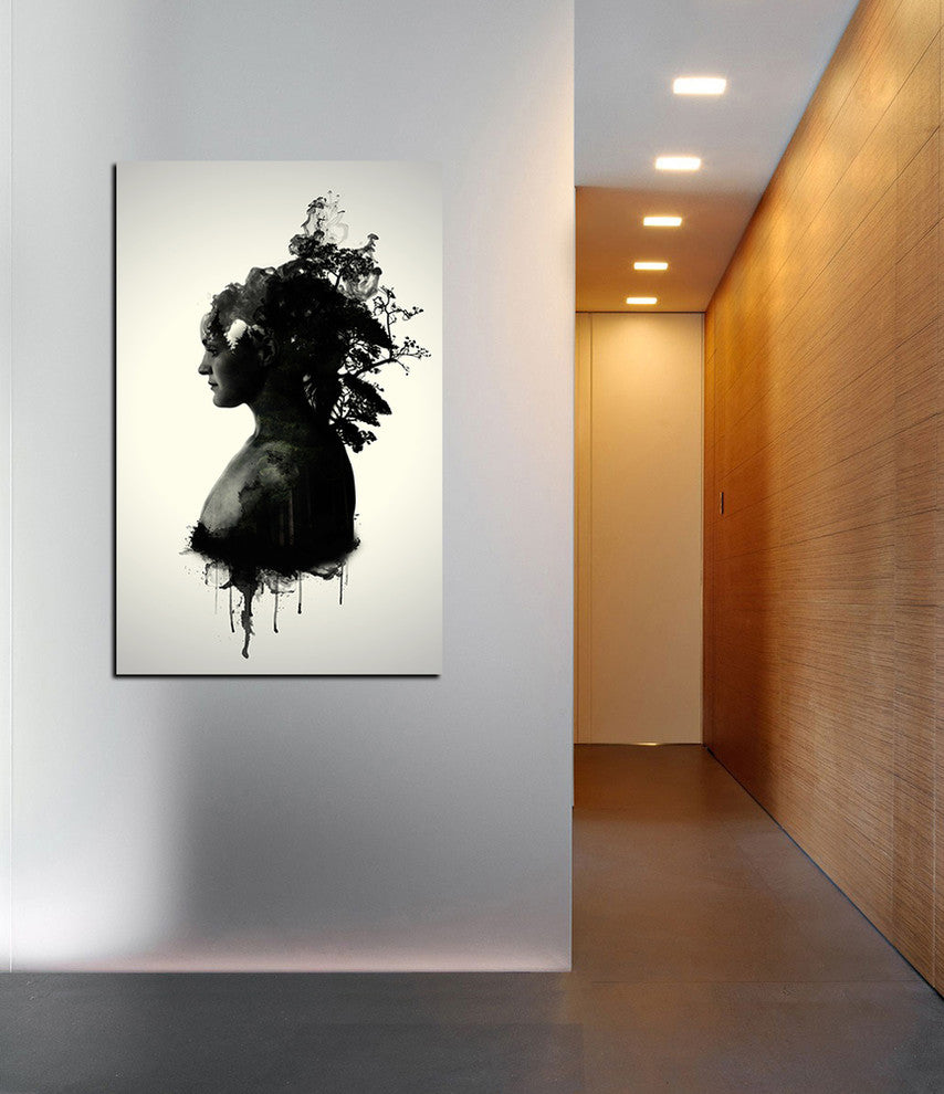 Cortesi Home "Mother Earth" by Nicklas Gustafsson, Giclee Canvas Art, 12"x18"