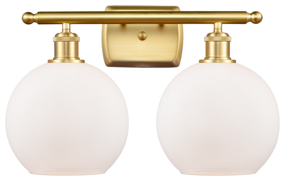Innovations Lighting 516-2W-SG-G121-8-LED 2 Light 16" Bath Vanity Light