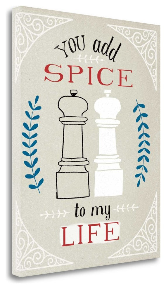 "Spice To Life" By Oliver Towne, Giclee Print on Gallery Wrap Canvas