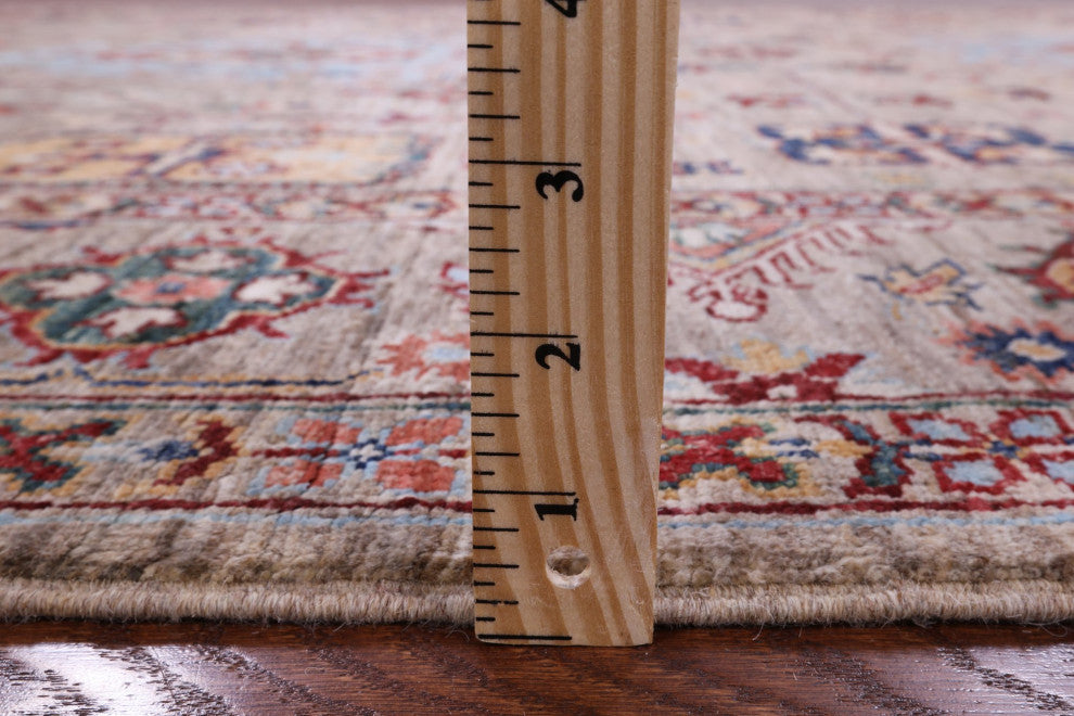Persian Tabriz Hand-Knotted Wool Rug 6' 9" X 9' 10" Q10100