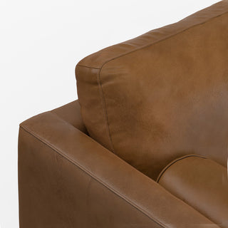 Morrison 72 inch Sofa, Caramel Brown