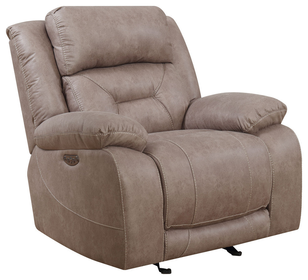 Aria Power Glider Recliner, Desert Sand