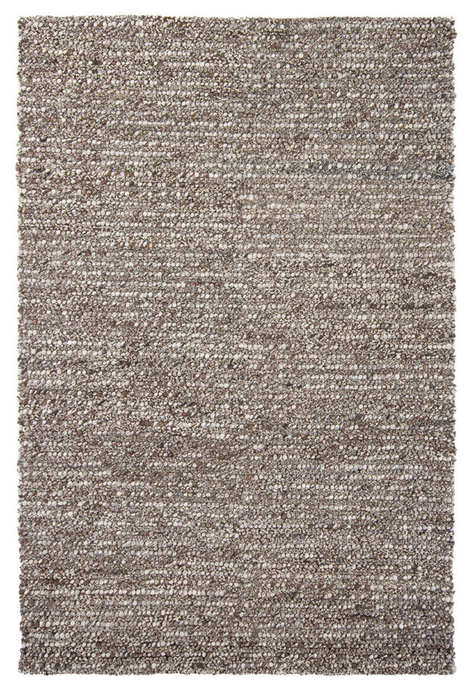 Anni Contemporary Area Rug, Brown, 5'x7'6" Rectangle