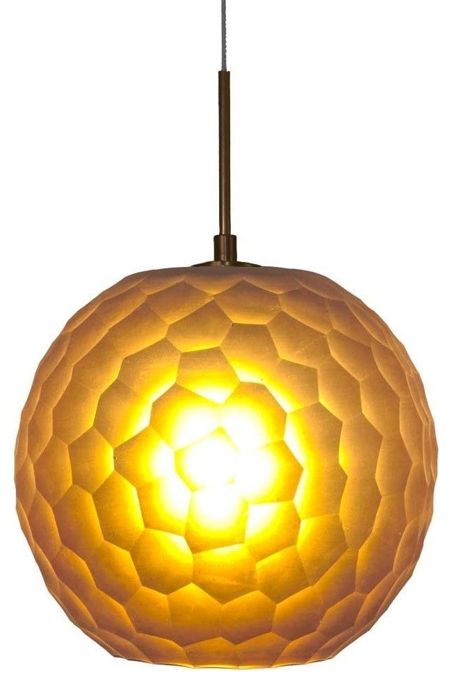 Light Low Voltage Pendant And Canopy Kit, Amber Bronze, Amber Bronze