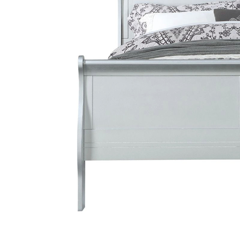 Acme Louis Philippe Queen Bed Platinum