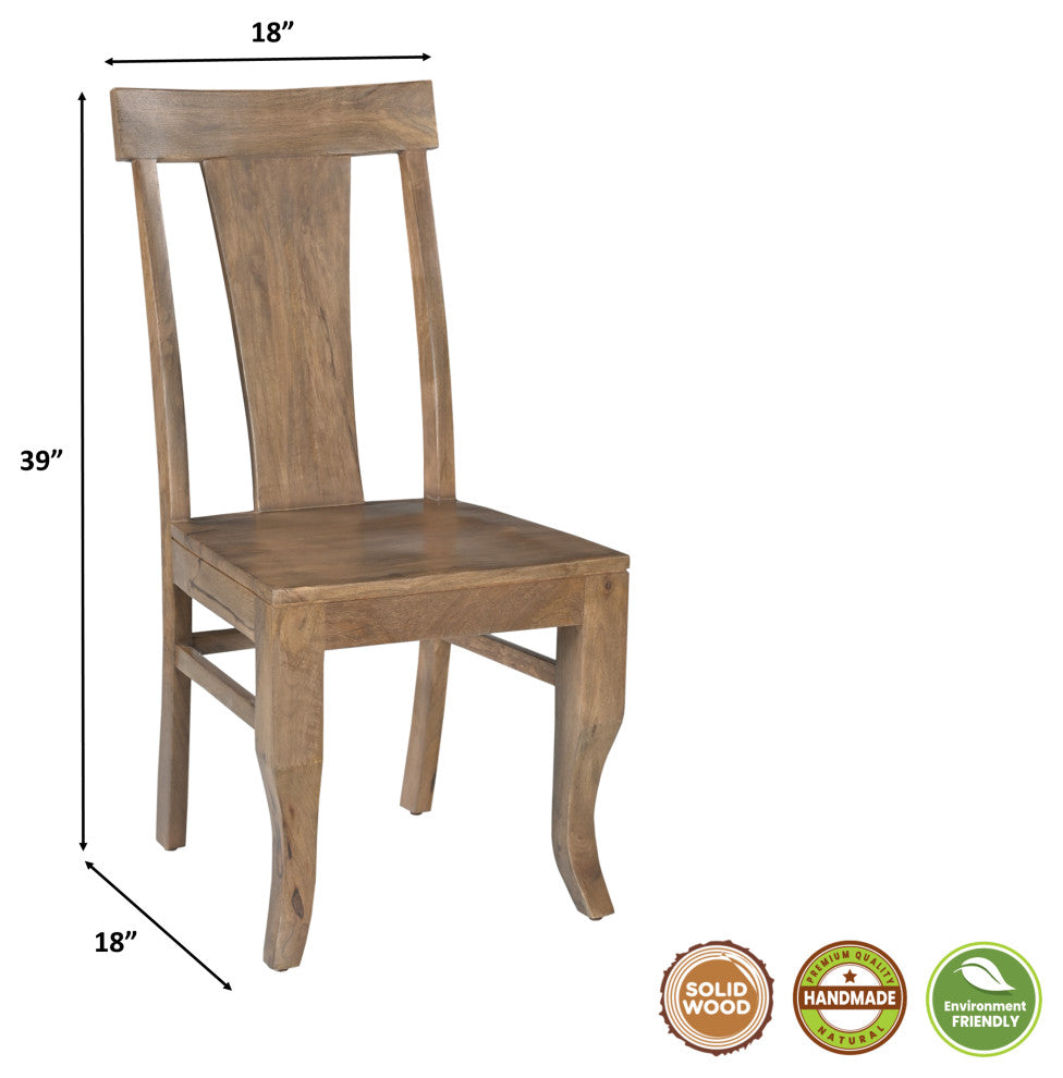 Noah 7-piece Solid Wood Dining Set