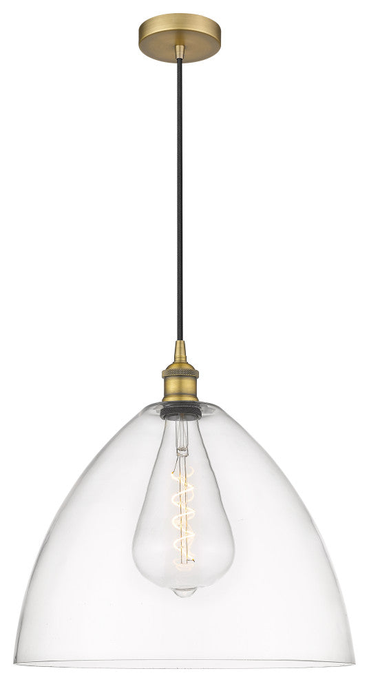 Innovations 616-1P-BB-GBD-162 1-Light Pendant, Brushed Brass