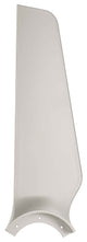 TriAire 44" Indoor/Outdoor Ceiling Fan Blade Set of 3 Brushed Nickel