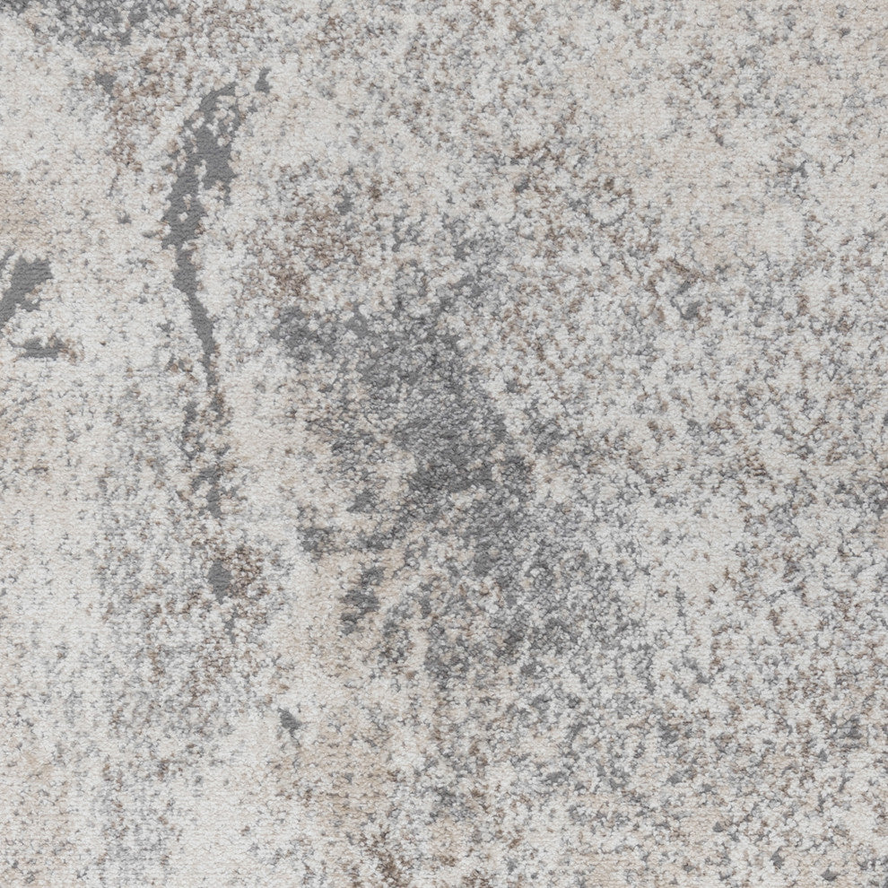 Yasmin Ester Area Rug, Cream, 5'3" x 7'3", Abstract