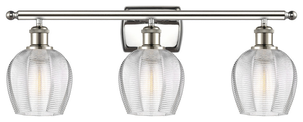 Innovations 516-3W-PN-G462-6-LED 3 Light Bath Vanity Light, Polished Nickel