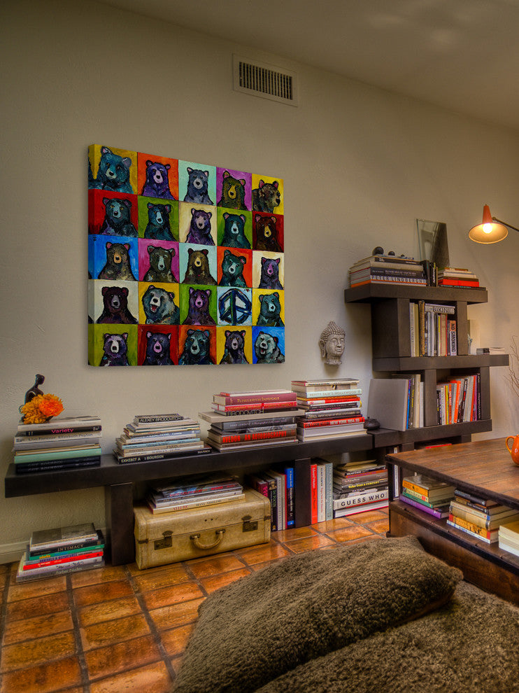 "Da Bears" Painting Print on Canvas by Tori Campisi