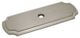 Cosmas B-112SN Satin Nickel Cabinet Knob Backplate, Set of 5