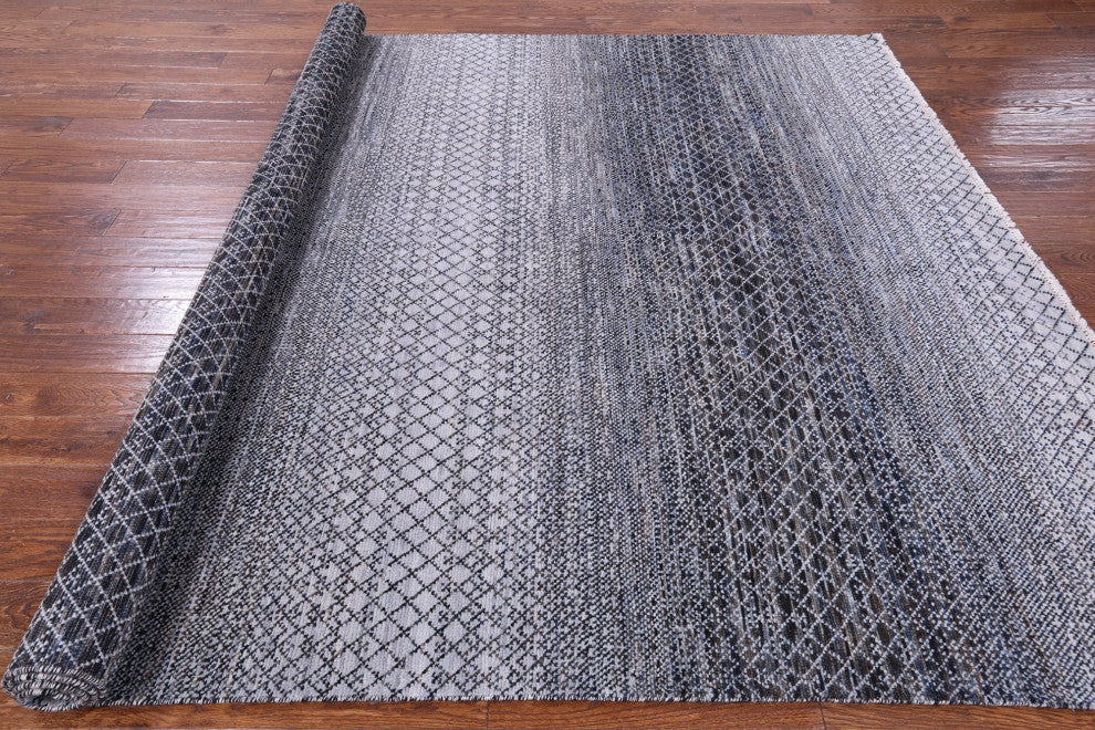 Handmade Wool Savannah Grass Rug 8' 4" X 10' 4" Q9218