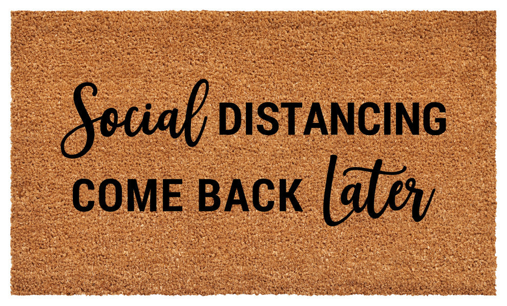 Calloway Mills Social Distancing Doormat, 36"x72"