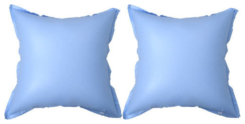 vidaXL Pool Pillows for Winter Inflatable Pool Air Pillows 2 Pcs Blue PVC