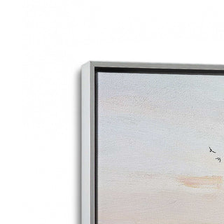 "Skyscape Serenade" - Pastoral Elegance Canvas Art Print