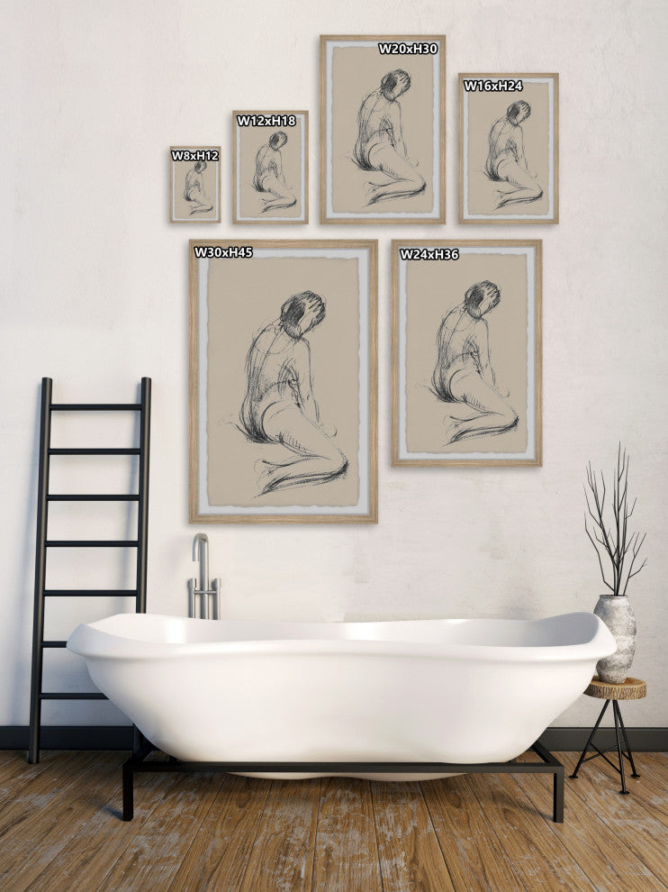 "Born to Express" Framed Painting Print