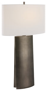 Uttermost V-Groove Modern Table Lamp