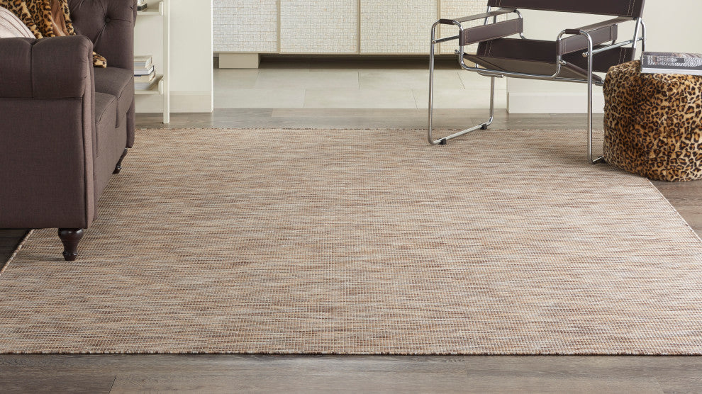 Nourison Positano Contemporary Area Rug, Beige, 10'x14'
