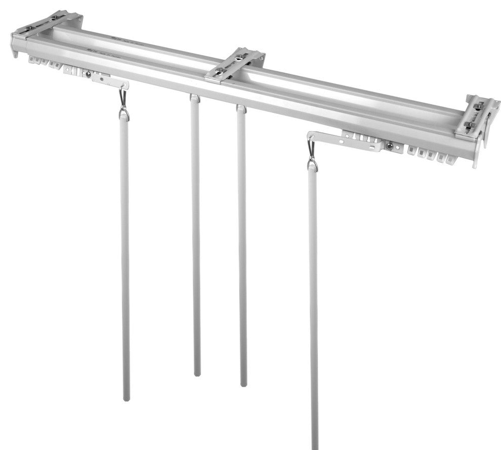 Baton Draw Double White Traverse 120-170"