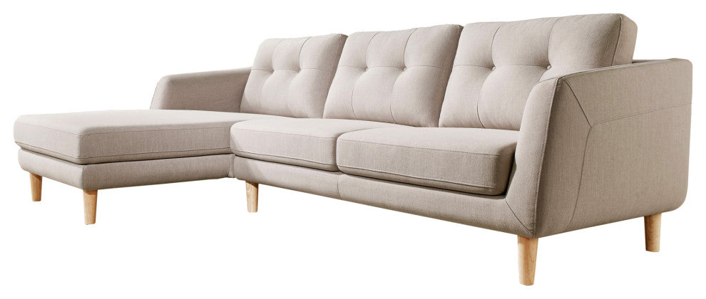 First of A Kind Corey Sectional Beige Left
