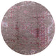 Ahgly Company Indoor Round Mid-Century Modern Area Rugs, 4' Round