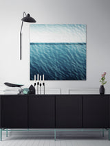 "Waves" Print on Canvas, 40"x40"