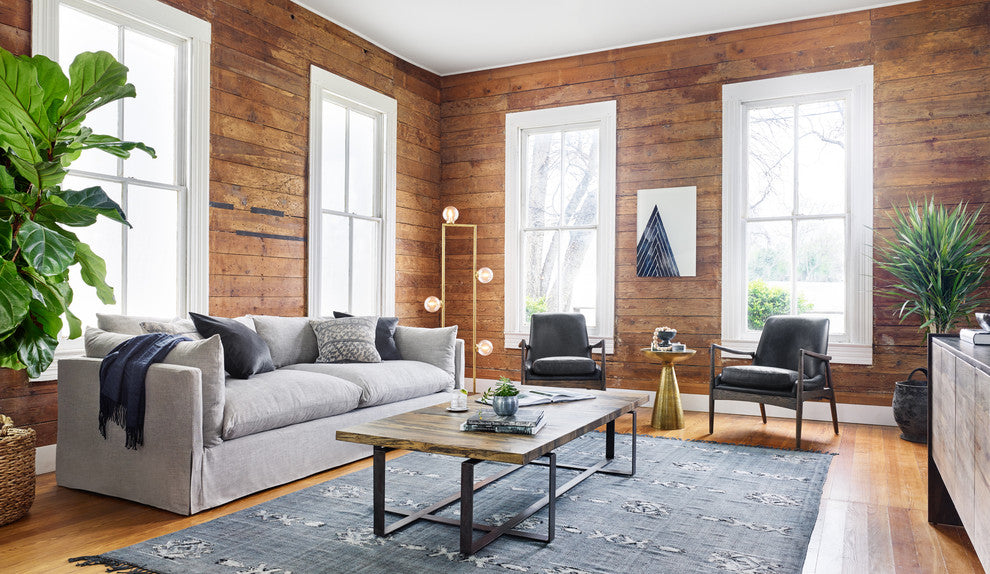 Habitat Sofa-96"-Valley Nimbus