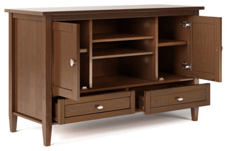 Warm Shaker TV Media Stand