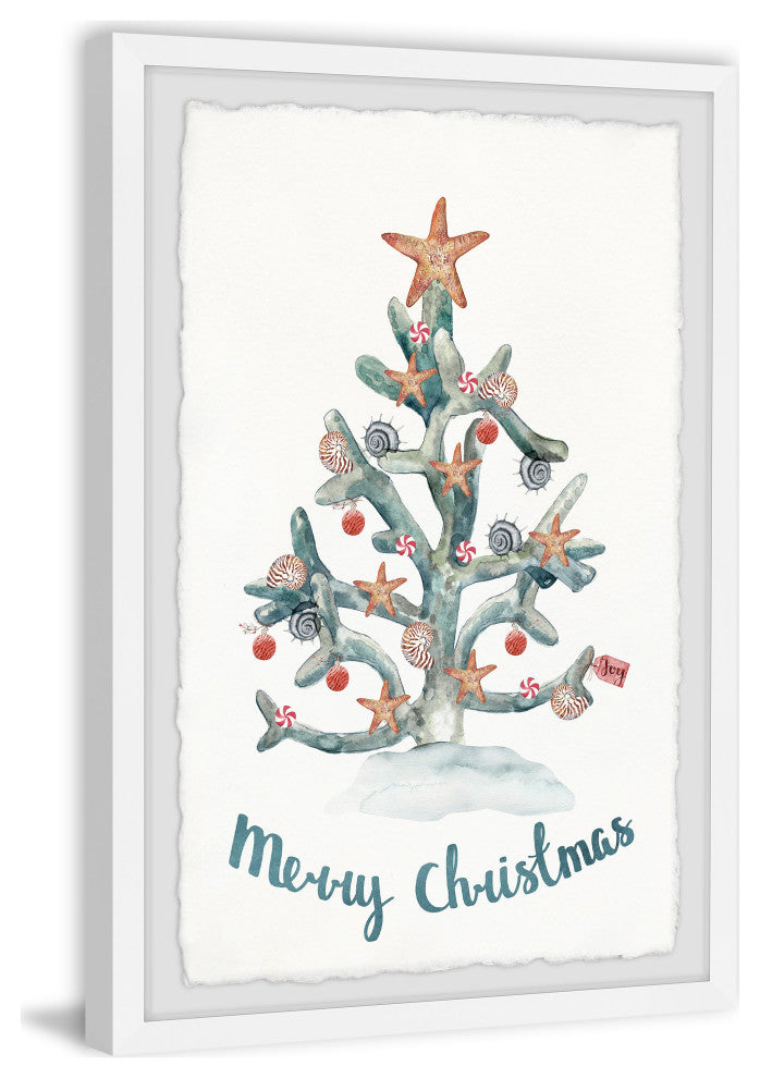 "Under the Sea Tree" Framed Painting Print, 16x24