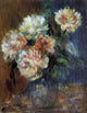 Pierre Auguste Renoir Vase of Peonies, 21"x28" Wall Decal Print