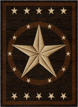 Western Star Rug, 5'3"x7'3"