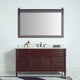 Cortes Rectangular Wall Mount Mirror, Suleiman Oak, 60"