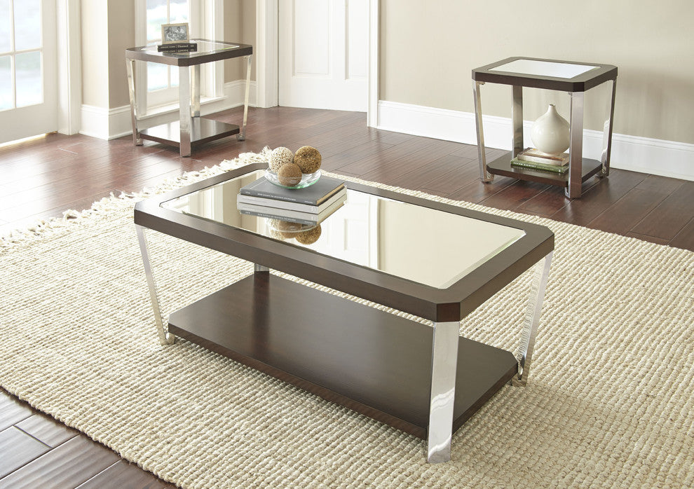 Truman Cocktail Table With Casters