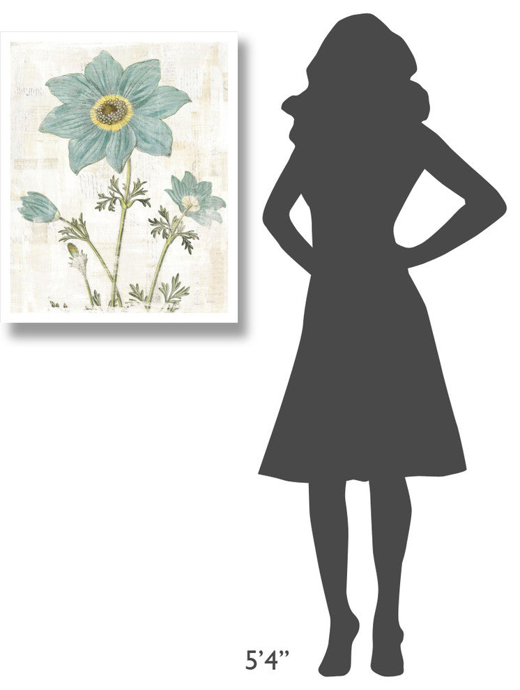 "Bloemen Boek III" Digital Paper Print by Sue Schlabach, 24"x30"