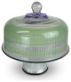 Retro Stripe Green Cake Dome