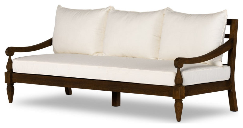 Alameda Outdoor Sofa-86"-Heritage Brown