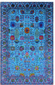 6' 0" X 9' 2" Persian Handmade Wool & Silk Rug - Q15812