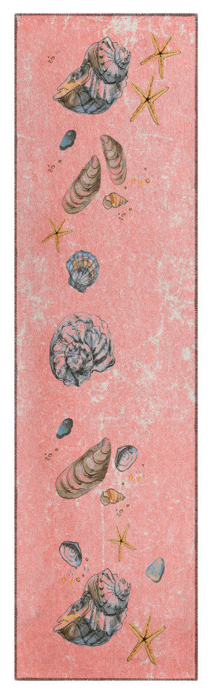 Addison Rugs Surfside ASR39 Peach 2'3"x7'6" Rug