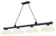 Zlite 2306-4MB-DMO14 4-Light Billiard, Matte Opal