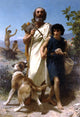 William Adolphe Bouguereau Homer and His Guide Wall Decal Print